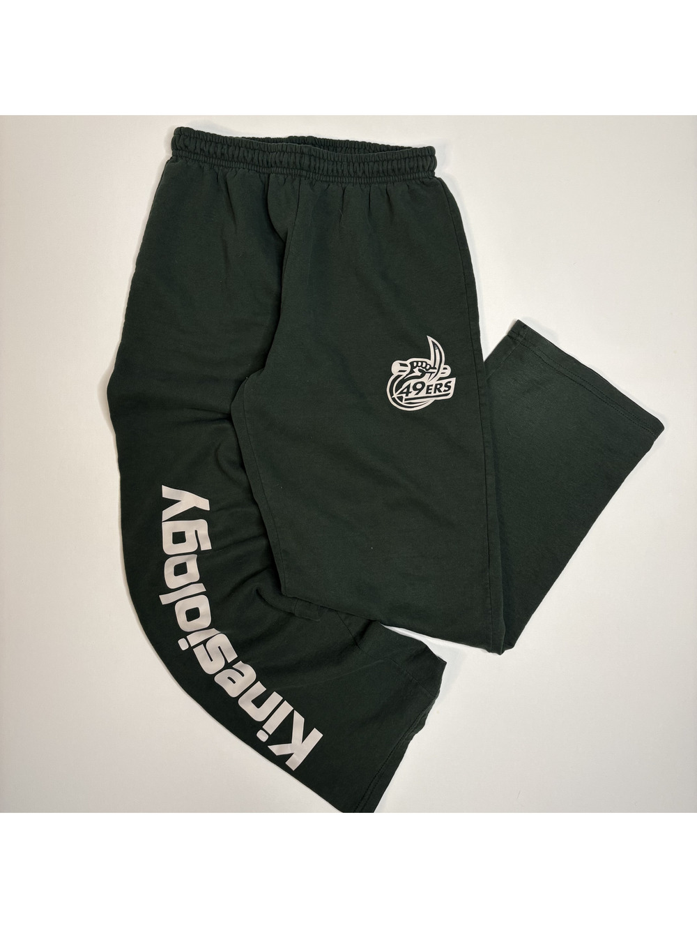 Gildan 49ers Kinesiology Graphic Sweatpants Green Medium